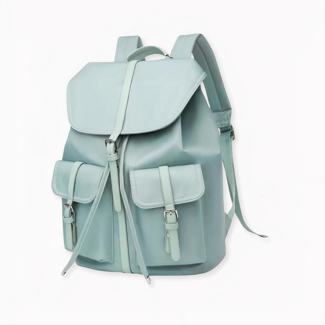 Zaino Pelle Vintage Donna Con Chiusura Antifurto Grenoble - Foto 6