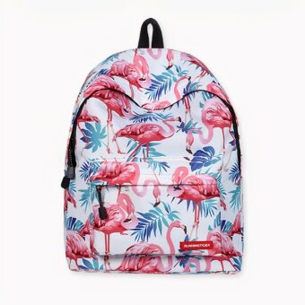 Scopra questo magnifico zaino rosa Flamingo. Uno zaino per la scuola o per il viaggio, con spallacci regolabili, adatto a bambini e adulti.