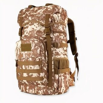 Zaino militare da escursionismo - Rosso - Borsa zaino