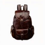 Questo zaino multitasche in pelle vintage è molto contemporaneo e di tendenza. Uno zaino in pelle disponibile in una gamma di colori che si adattano al suo stile e ai suoi gusti. Può contenere un computer portatile da 13 pollici.