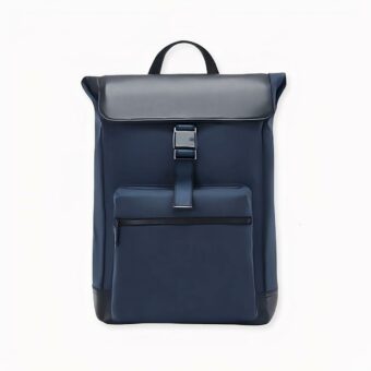 Zaino casual urbano da uomo, blu navy, di buona qualità e molto trendy.