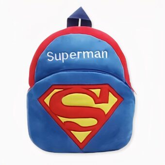 Zaino di peluche Superman, zaino scolastico, di buona qualità e molto trendy.