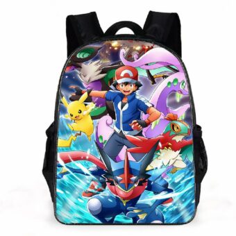 Zaino dell'universo Pokemon - Viola - Pokemon X e Y Ketchum con cenere