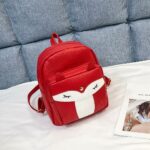 Zaino in ecopelle - Rosso - Borsa Zaino