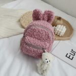 Zaino morbido per bambini coniglio - Rosa - Zaini Zaini scolastici