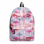 Zaino Fenicottero Rosa - Blu - Zaino scuola Zaino bambina