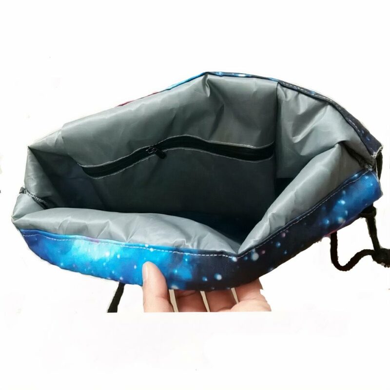 Borsa con coulisse