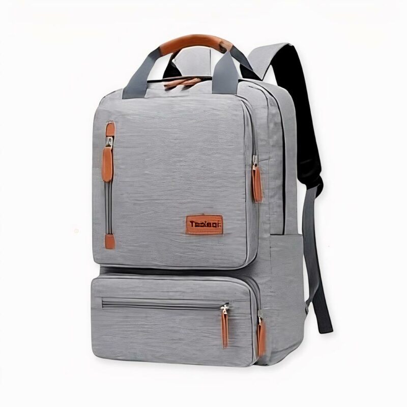 Zaino elegante per computer - Grigio - Zaino per computer portatile Borsa per computer portatile