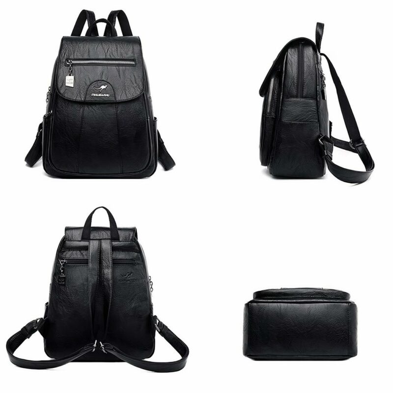 Zaino da donna in pelle Zaino da scuola