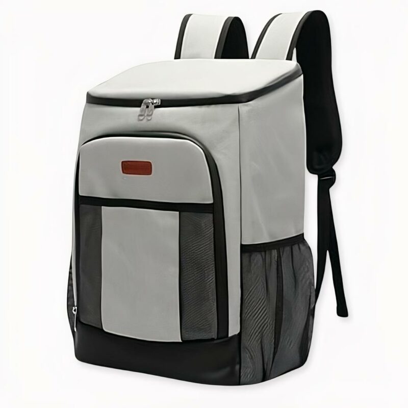 Zaino refrigerante impermeabile in stile militare - Grigio - Una borsa refrigerante