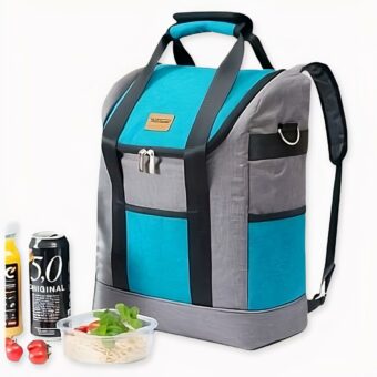 Zaino isotermico blu extra large - Borsa porta pranzo