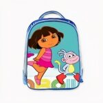 Zaino scuola Dora e Babouche. Di buona qualità e molto alla moda.