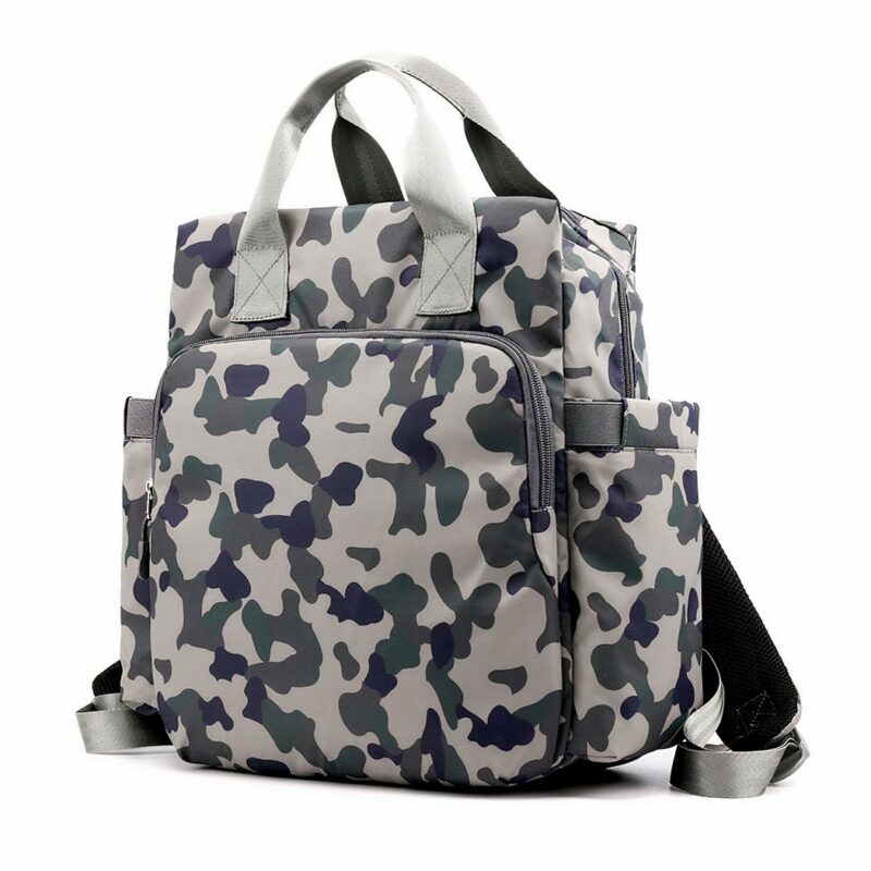Borsa per pannolini in nylon - Verde militare - Borsa per pannolini