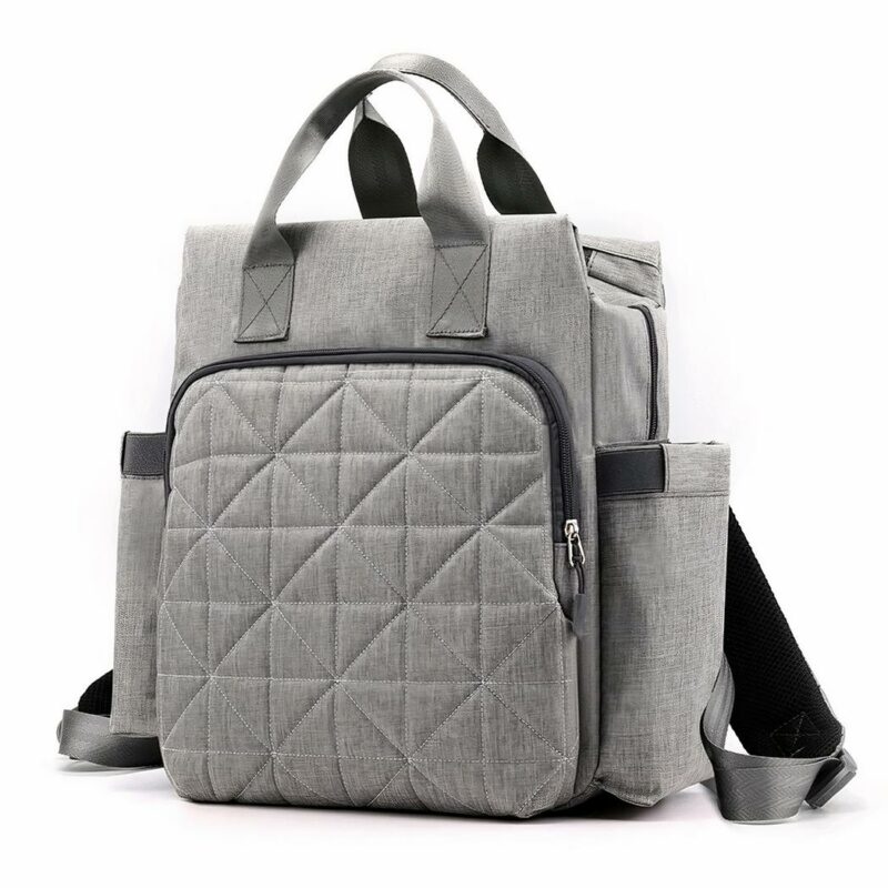 Borsa per pannolini in nylon - Grigio - Borsa per pannolini
