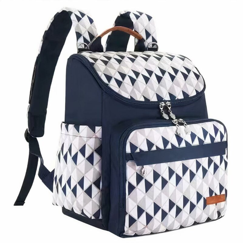 Zaino per carrozzina - Bianco - Borsa per il cambio del pannolino