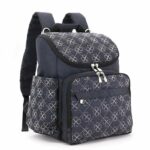 Zaino per carrozzina - Nero - Borsa fasciatoio per pannolini