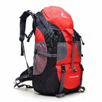 Zaino da escursionismo, 50L - Rosso - Zaino da escursionismo Zaino da escursionismo