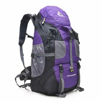 Zaino da escursionismo, 50L - Viola - Zaino da escursionismo Zaino da escursionismo