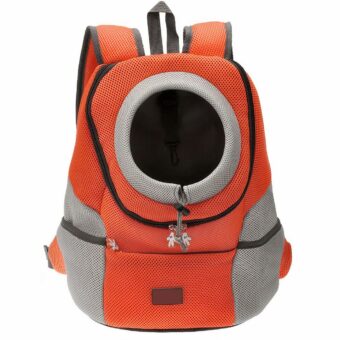 Zaino da passeggio per cani a doppia spalla - Rosso, XL - Dog Cat