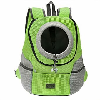 Zaino da passeggio per cani a doppia spalla - Verde, XL - Dog Cat