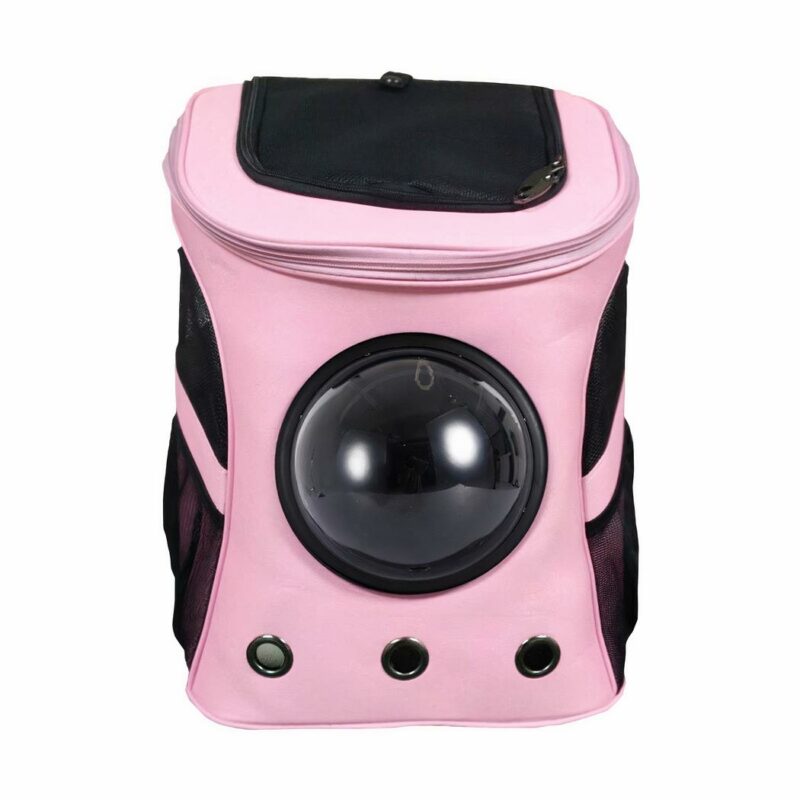 Zaino grande con capsula spaziale per animali domestici - Rosa - Cat Dog