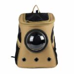 Zaino grande con capsula spaziale per animali domestici - Oro - Cat Dog