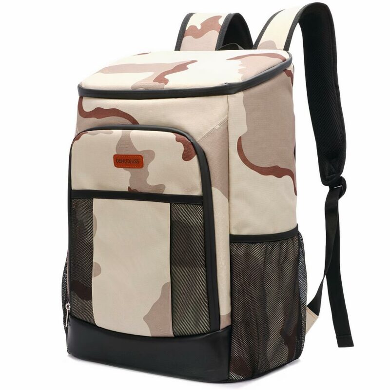 Zaino impermeabile e isolato in stile militare - Beige - Borsa zaino