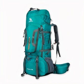 Zaino grande in nylon ultraleggero - Verde - Zaino da trekking