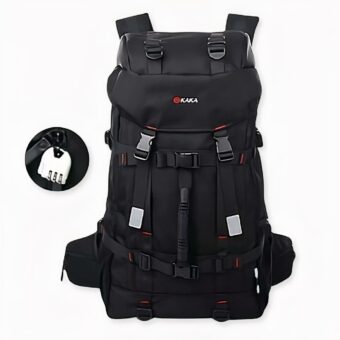 Zaino da viaggio grande in oxford - Zaino per computer portatile Zaino per escursioni. Di buona qualità e molto alla moda.