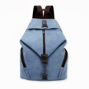 Vuole adottare uno stile preppy moderno? Scelga uno zaino da donna in tela. Aggiungerà un tocco sobrio e classico al suo look, garantendo al contempo comfort e praticità. Questo grazioso zaino ha uno scomparto spazioso e due tasche laterali abbastanza grandi.