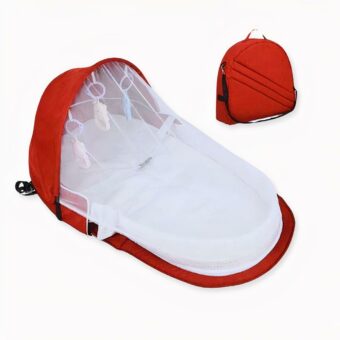 Scopra questo zaino che renderà il viaggio più confortevole per il bambino. Pratico per trasportare alcune cose del suo piccolo, può anche trasformarsi in una piccola culla quando il bambino ha bisogno di dormire. Dispone anche di una zanzariera per proteggerlo durante il sonno.