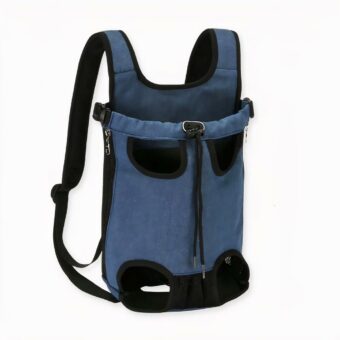 Questa borsa per animali domestici è facilissima da usare e pratica per trasportare la sua piccola palla di pelo ovunque voglia! Sulla schiena o contro il petto, il suo cane o gatto amerà andare ovunque con lei!