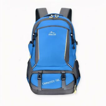 Le piace fare escursioni? Si attrezzi con questo zaino sportivo appositamente progettato per il campeggio. È uno zaino di grande capacità che può contenere tutte le sue necessità e le provviste per alcuni giorni. Disponibile in un'ampia gamma di colori, questo zaino da trekking è adatto sia agli uomini che alle donne.