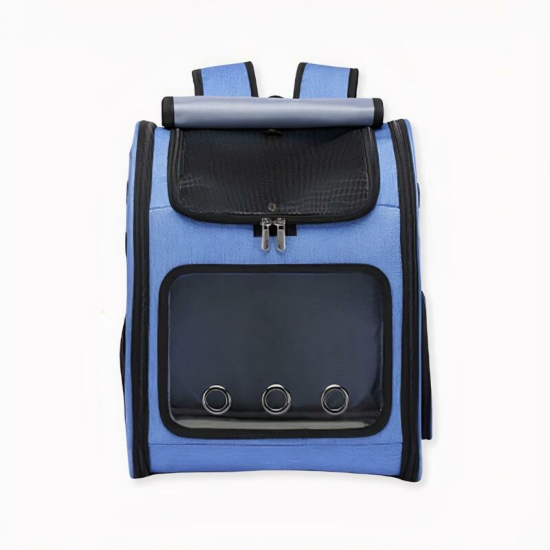 Il suo gatto o cane ama andare a passeggio? Allora questo zaino traspirante e pieghevole per animali domestici è proprio quello che le serve per rendere le sue uscite più piacevoli. Spazioso e confortevole, è anche traspirante. Il suo animale domestico si sentirà a casa in questa borsa per animali. Inoltre, potrà godersi il viaggio vedendo tutto attraverso le finestre in alto, sul retro e su entrambi i lati di questo zaino.