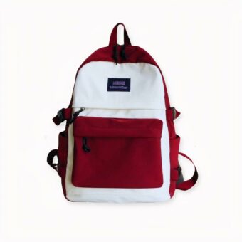 Scopra questo zaino per adolescenti di grande capacità che le sarà di grande aiuto per trasportare il materiale scolastico o le sue cose per un viaggio. Nonostante le sue grandi dimensioni, questo zaino preppy è facile da trasportare. Ha due lunghi spallacci imbottiti per un maggiore comfort di trasporto.