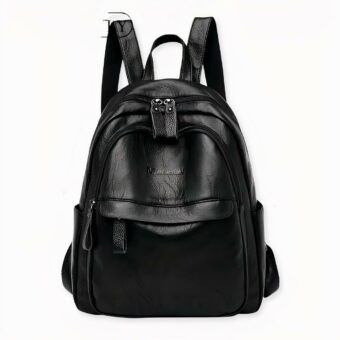Questo zaino da donna può essere utilizzato come borsa per la scuola, per il lavoro o per le passeggiate di tutti i giorni. Questo zaino in ecopelle è un'aggiunta elegante e di classe a qualsiasi guardaroba. È il complemento perfetto per un look chic e vintage. Questa borsa è disponibile in due colori diversi.