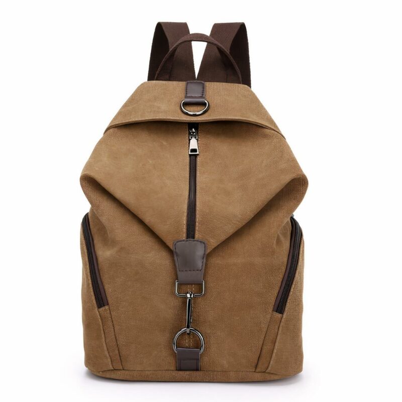 Zaino preppy da donna - Marrone - Zaino Zaino scuola