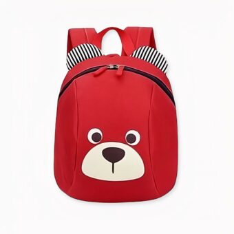 Zaino carino a forma di cagnolino - Zaino scolastico Zaino per bambini, rosso. Di buona qualità e molto alla moda.