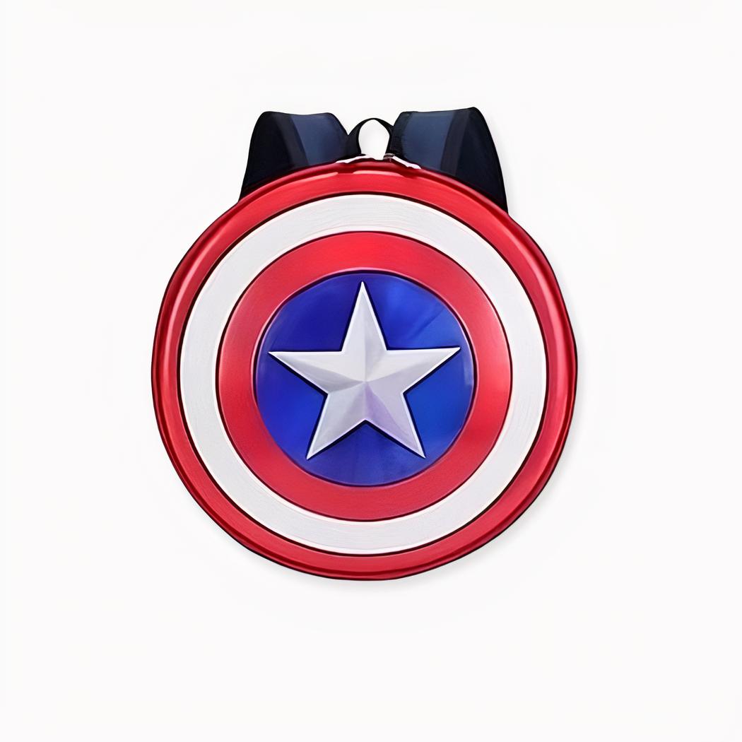 Mini zaino di Capitan America per bambini - Blu - Lo scudo di Capitan America
