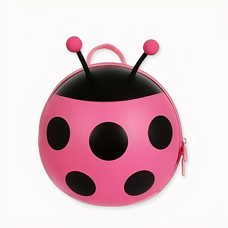 Zaino mini coccinella - Rosa. Zaino Zaino per bambini. Di buona qualità e molto alla moda.