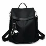 Zaino elegante da donna grigio - Nero - Zaino Zaino antifurto