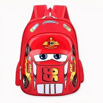 Zaino Cars per ragazzi - Rosso - Zaino scuola Saetta McQueen