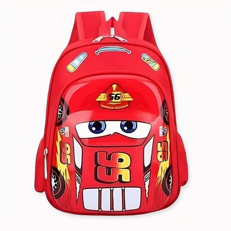 Sac_à_dos_Cars_pour_garçons_2 Zaino Cars per ragazzi - Rosso - Zaino scuola Saetta McQueen