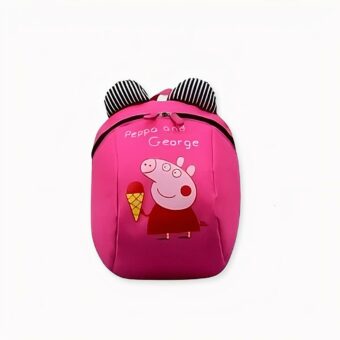 Zaino Peppa Pig per bambini - Rosa - Georges Cochon Kidzroom Zaino Peppa Pig Be Happy