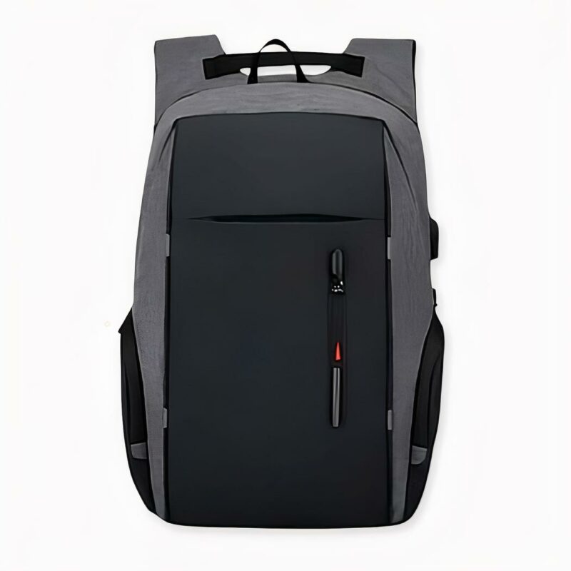 Sac_à_dos_décontracté_avec_chargeur_USB_2 Zaino casual con caricatore USB - Grigio - Zaino per computer portatile Zaino