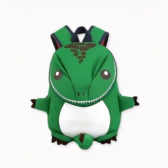 Zaino dinosauro per bambini - Verde - Zaino scolastico Zaino di buona qualità e di tendenza per bambini.