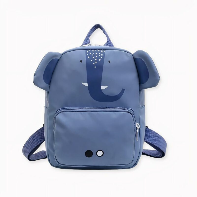 Zaino per bambini con animali - Blu - Zaino a borsetta