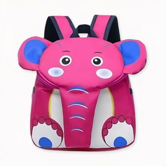 Zaino elefante per bambini - Rosa - Zaino per la scuola Zaino per la scuola