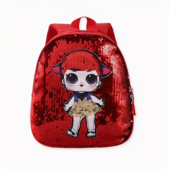 Zaino LOL Suprise per bambini - Rosso - Zaino per bambini Zaino