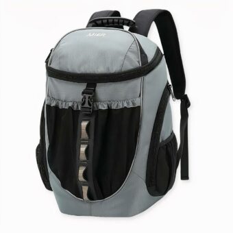 Zaino impermeabile con borsa termica - grigio e nero - Borsa zaino